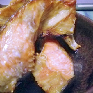 鮭の鎌焼き(レモン醤油)